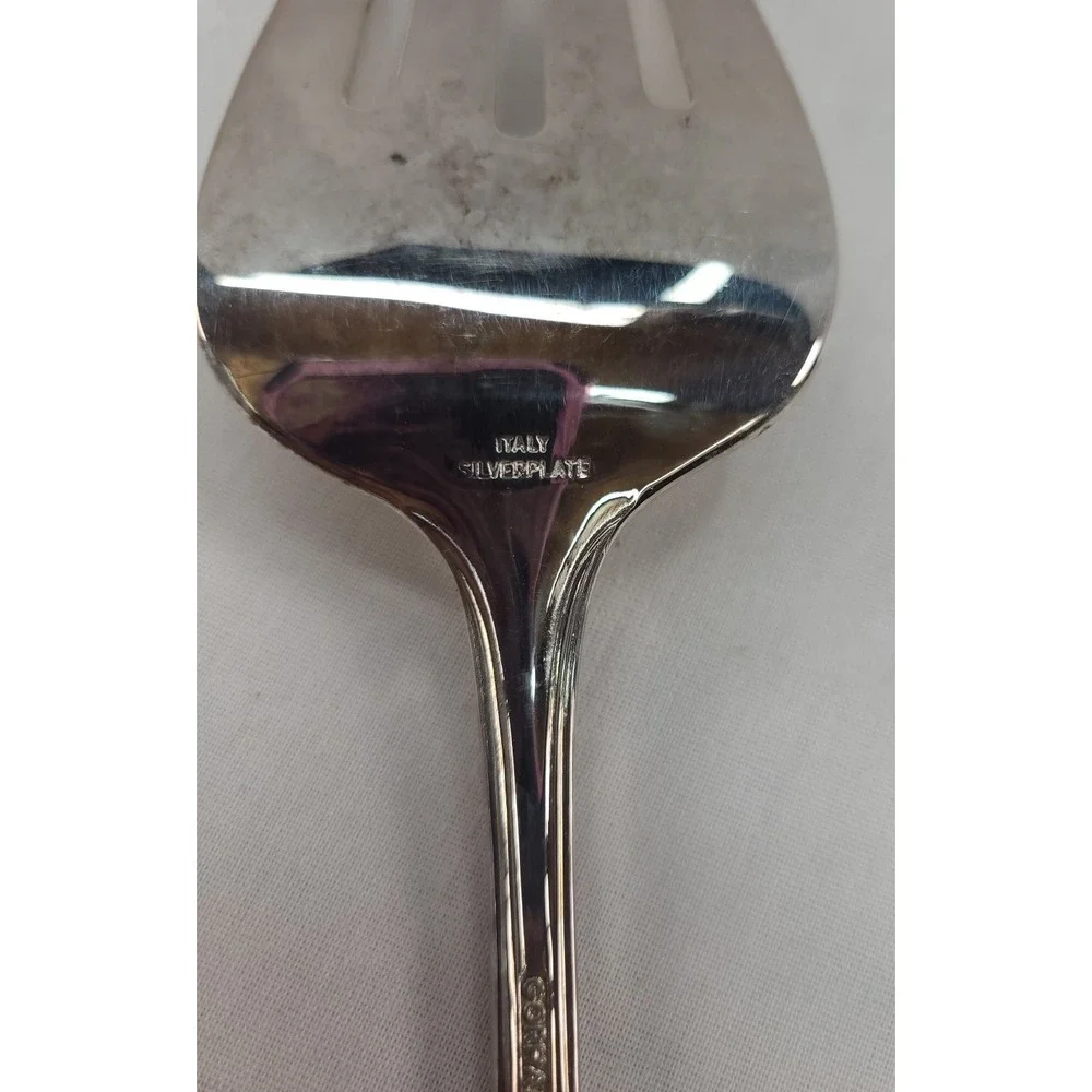 Gorham Heritage Cold‎ Meat Serving Fork Silver Plated Made in Italy 11½